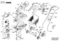 Bosch 3 600 H81 A04 ROTAK 1400 Lawnmower Spare Parts
